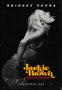 1k1251 JACKIE BROWN teaser 1sh 1997 Quentin Tarantino, profile portrait of sexy Bridget Fonda!