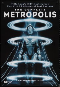 1k1306 METROPOLIS 1sh R2010 Fritz Lang, classic robot art from the first German release!