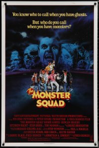 1k1314 MONSTER SQUAD 1sh 1987 art of young heroes and classic villains by Craig!