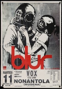 1k0087 BLUR 28x40 Italian music poster 2003 Blur/Elbow at Vox Club, wild art by Banksy!