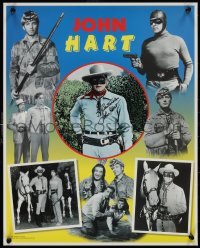 1k0192 JOHN HART signed 16x20 special poster 1998 by John Hart, TV's Lone Ranger & more!