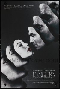 1k0873 PANDORA & THE FLYING DUTCHMAN mini poster R2019 James Mason & sexy Ava Gardner, different!