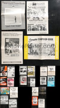 1m0339 LOT OF 28 UNCUT PRESSBOOKS 1950s-1970s advertising for a variety of different movies!