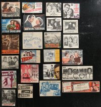 1m0599 LOT OF 24 SPANISH HERALDS 1930s-1950s great images from a variety of different movies!
