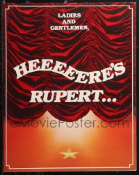 1m0453 LOT OF 31 KING OF COMEDY PROMO BROCHURES 1983 Martin Scorsese, heeeere's Rupert...!