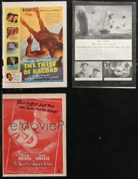 1m0466 LOT OF 3 MAGAZINE ADS 1940s Thief of Bagdad, Guilt of Janet Ames, They Were Expendable!