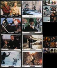 1m0274 LOT OF 22 1962-1999 SEAN CONNERY LOBBY CARDS 1962-1999 Highlander, Avengers & more!