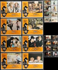 1m0268 LOT OF 24 1970-1976 HITCHCOCK, LEAN & ANTONIONI LOBBY CARDS 1970-1976 complete sets!
