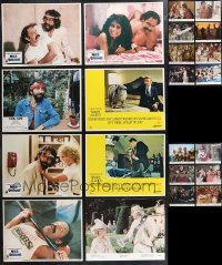 1m0273 LOT OF 22 1972-1991 MEL BROOKS, CHEECH & CHONG & WOODY ALLEN COMEDY LOBBY CARDS 1972-1991