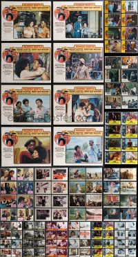 1m0206 LOT OF 112 LOBBY CARDS 1960s-1970s complete sets from a variety of different movies!