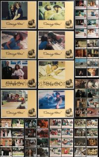 1m0218 LOT OF 80 LOBBY CARDS 1960s-1980s complete sets from a variety of different movies!