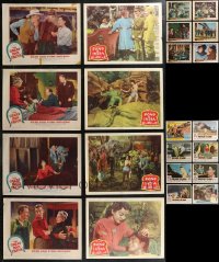 1m0257 LOT OF 30 LOBBY CARDS FROM GAIL RUSSELL MOVIES 1940s-1950s incomplete sets!