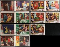 1m0276 LOT OF 21 LOBBY CARDS FROM IDA LUPINO MOVIES 1950s incomplete sets!