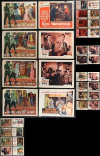 1m0251 LOT OF 36 LOBBY CARDS FROM LIZABETH SCOTT MOVIES 1950s incomplete sets!