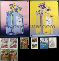 1m0798 LOT OF 11 MISCELLANEOUS POSTERS 1910s-2000s a variety of cool images!