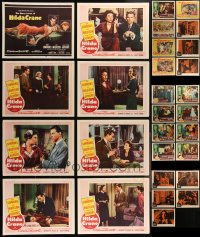 1m0260 LOT OF 29 LOBBY CARDS FROM JEAN SIMMONS MOVIES 1950s complete & incomplete sets!