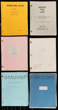 1m0484 LOT OF 6 MOVIE COPY SCRIPTS 1980s-2000s see how the original scripts were written!