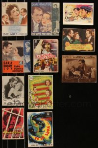 1m0595 LOT OF 11 SPANISH HERALDS 1930s-1960s cool different images from a variety of movies!