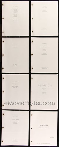 1m0482 LOT OF 8 MOVIE COPY SCRIPTS 1990s Love Boat, Lost in Space, Leave It To Beaver & more!