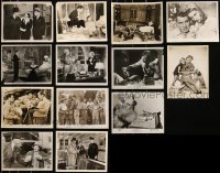 1m0550 LOT OF 13 8X10 STILLS 1930s-1940s great scenes from a variety of different movies!