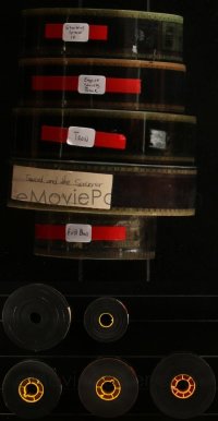 1m0660 LOT OF 5 35MM FILM TRAILERS 2000s Star Wars Episode IV, Empire Strikes Back & more!