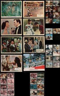1m0565 LOT OF 43 ENGLISH FRONT OF HOUSE LOBBY CARDS 1970s-1980s scenes from a variety of movies!