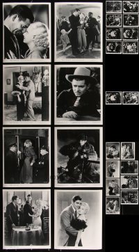 1m0675 LOT OF 26 CLARK GABLE REPRO PHOTOS 1980s great images of the legendary leading man!