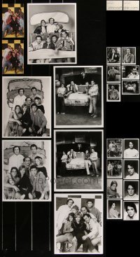 1m0676 LOT OF 20 TAXI REPRO PHOTOS & 2 POSTCARDS 1980s Tony Danza, Danny DeVito, Andy Kaufman!