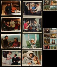 1m0533 LOT OF 28 COLOR 8X10 STILLS 1950s-1960s great scenes from a variety of different movies!