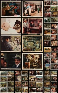1m0517 LOT OF 96 COLOR 8X10 STILLS 1950s-1970s great scenes from a variety of different movies!