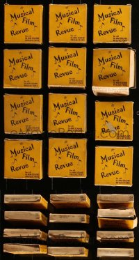 1m0646 LOT OF 12 MUSICAL FILM REVUE 16MM FILMS 1940s with name bands & stars vocalists!