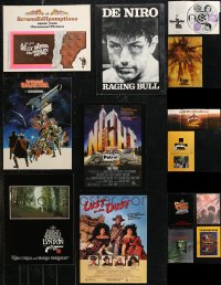 1m0454 LOT OF 19 PROMO BROCHURES 1970s-1980s great images from a variety of different movies!