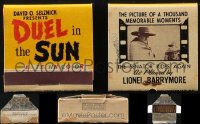 1m0623 LOT OF 25 DUEL IN THE SUN PROMO MATCHBOOKS 1947 never used in the original box, ultra rare!
