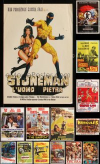 1m0426 LOT OF 18 NON-US POSTERS 1950s-1980s great images from a variety of different movies!