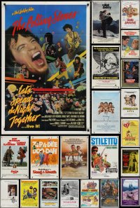 1m0120 LOT OF 98 FOLDED ONE-SHEETS 1960s-1990s great images from a variety of different movies!