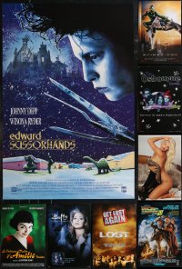 1m0891 LOT OF 12 UNFOLDED MISCELLANEOUS POSTERS 1990s-2000s a variety of movie images & more!
