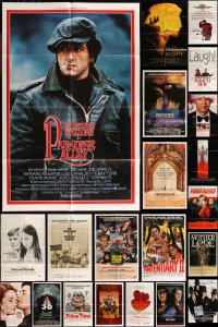 1m0143 LOT OF 53 FOLDED ONE-SHEETS 1970s-1990s great images from a variety of different movies!
