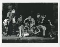 1p1083 DEAD END stage play 10.25x13 REPRO still 1980s with 1935 Broadway cast including Billy Halop!
