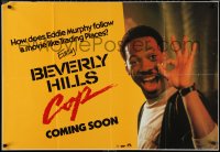 1p0940 BEVERLY HILLS COP teaser Aust special poster 1985 Eddie Murphy follows Trading Places!