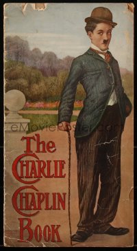 1p1111 CHARLIE CHAPLIN softcover book 1916 The Charlie Chaplin Book, great images with captions!
