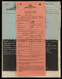 1p0875 VIVIEN LEIGH contract 1943 it was signed FOR her by her attorney!
