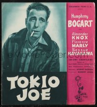 1p1014 TOKYO JOE French pressbook 1950 Humphrey Bogart & sexy Florence Marly, different & rare!