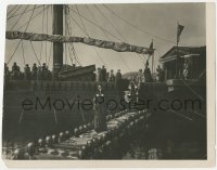 1p0945 DIE NIBELUNGEN: SIEGFRIED German 9x11.5 still 1924 Fritz Lang, ship and men carrying walkway!