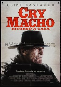 1p0349 CRY MACHO Italian 1p 2021 Clint Eastwood, a story of being lost... and found!