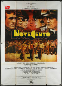 1p0383 1900 Italian 2p 1977 directed by Bernardo Bertolucci, Robert De Niro, different images!
