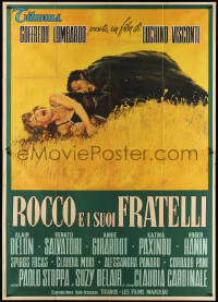 1p0757 ROCCO & HIS BROTHERS Italian 2p 1960 Luchino Visconti's Rocco e I Suoi Fratelli!