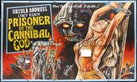 1p0669 SLAVE OF THE CANNIBAL GOD hand-painted 77x128 Lebanese R2000s art of sexy Ursula Andress!