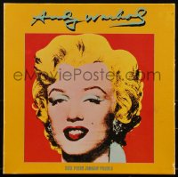1p0115 ANDY WARHOL puzzle 1990s his iconic close-up art of Marilyn Monroe, still sealed!