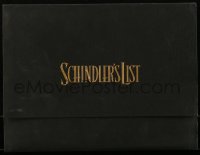 1p0885 SCHINDLER'S LIST press release pack 1993 Steven Spielberg WWII classic, includes magazine!