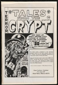 1p0218 TALES FROM THE CRYPT 10x15 art portfolio 1979 w/30 prints of the original EC Comics covers!